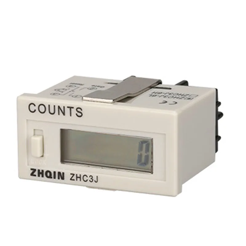 

Portable Handy Money Counter 100-220VAC 4-30VDC No voltage Counters 6 digit digital counts 0-999999 48*24mm DHC3j