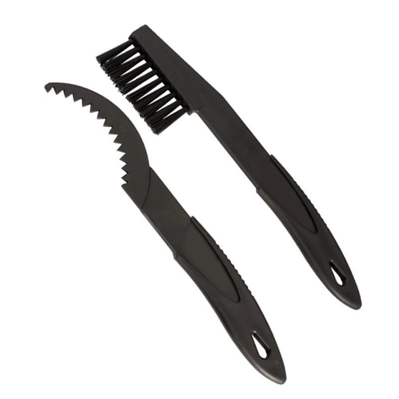 

2 Pcs/Set Bicycle Chain Clean Brush Cleaning Bike Cycling Cleaner Scrubber Tools JT-Drop Ship