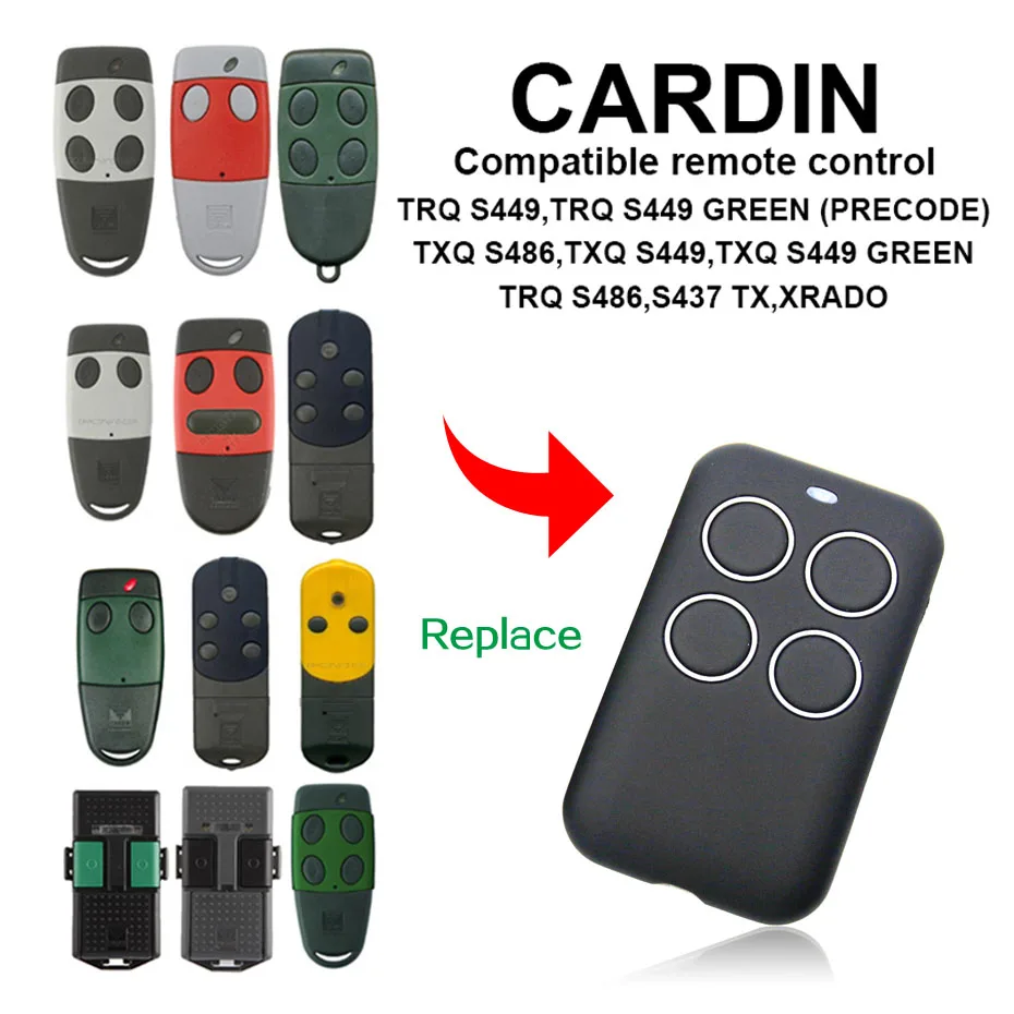 CARDIN S449 S437 пульт дистанционного управления cardin гаражные ворота дистанционного управления