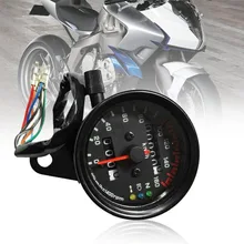 Универсальный мотоциклетный измеритель скорости, одометр, двойной измеритель скорости с ЖК-индикатором, винтажный аксессуар для модификации, Лидер продаж