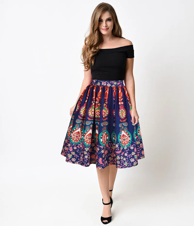 plus size boho skirts