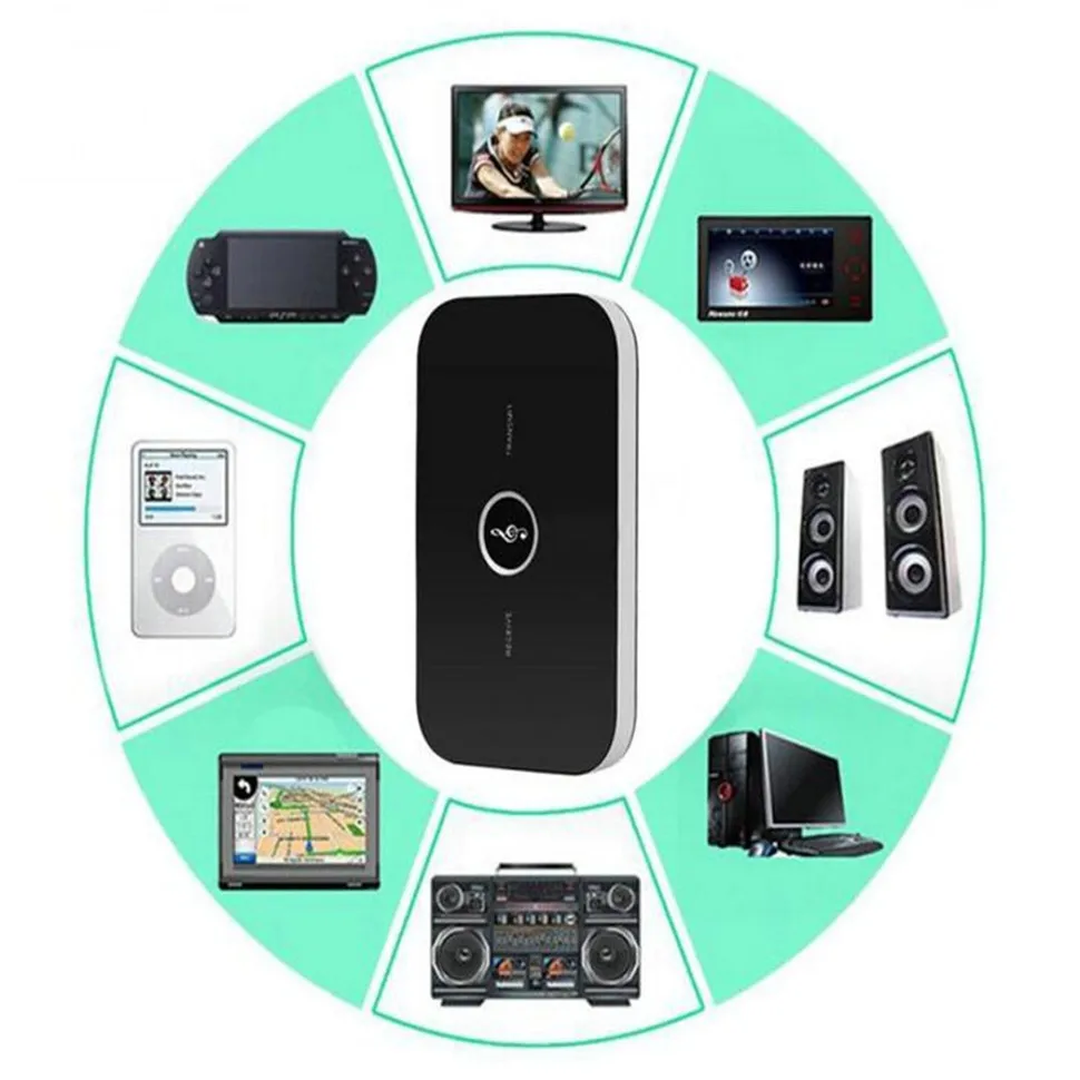 YKSO 2in1 Bluetooth 4.1 Transmitter & Receiver B6 Wireless adapter Aux 3.5mm Audio Player for TV Smartphone (6)