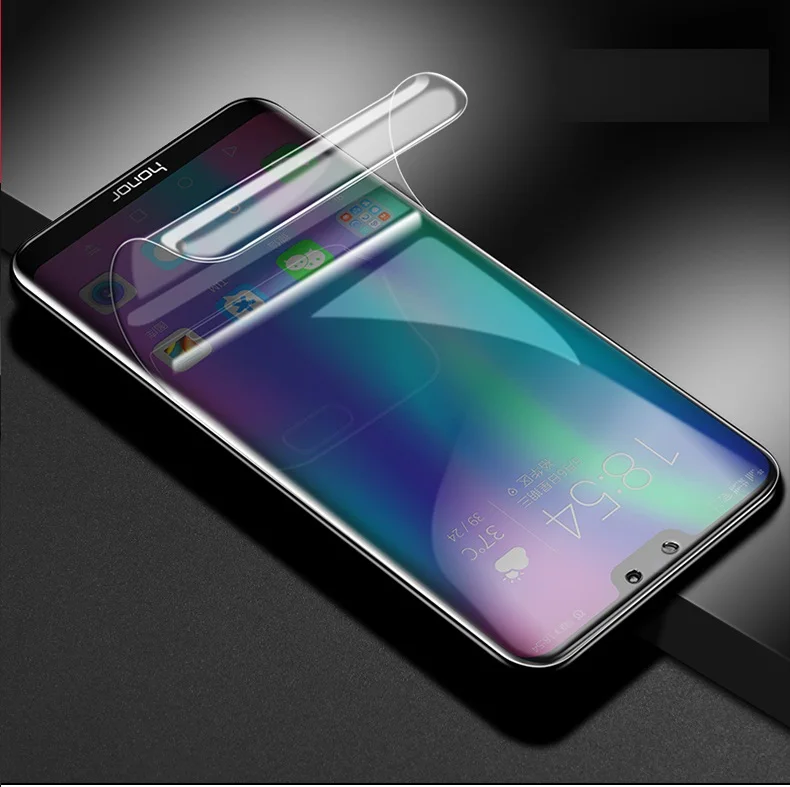 Screen Protector on the For Huawei P20 Lite Pro P10 Plus Honor 9 8 V9 V10 (Not Glass) 4D Curved Soft P20Lite Hydrogel Film | Мобильные