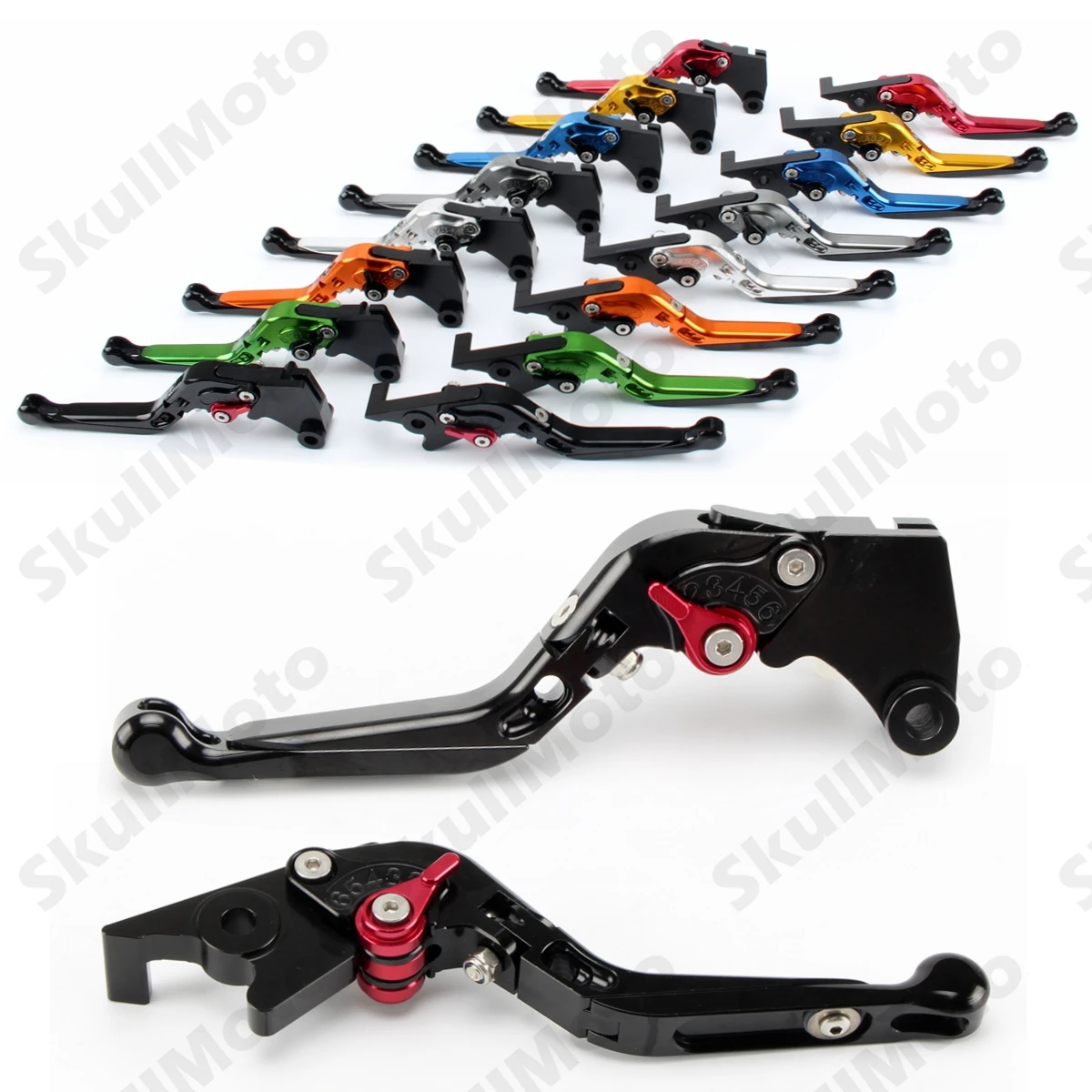UNDEFINED Motorcycle Brake Clutch Lever Aluminum CNC Fold Clutch Levers