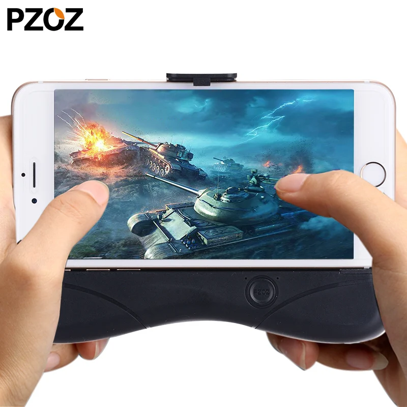  PZOZ Gamepad Hand Spiel Grip Kühlkörper Stehen DUAL Lüfter Telefon Lade Power Bank Für Iphone Samsu