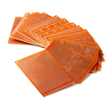 

FJS-20 pcs Welding Finished PCB Prototype For Circuit boards DIY 5 x 7cm Copper