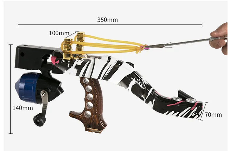 

High Quality Powerful 1 Set Slingshot Professional and Integration for Hunting Fishing jjff