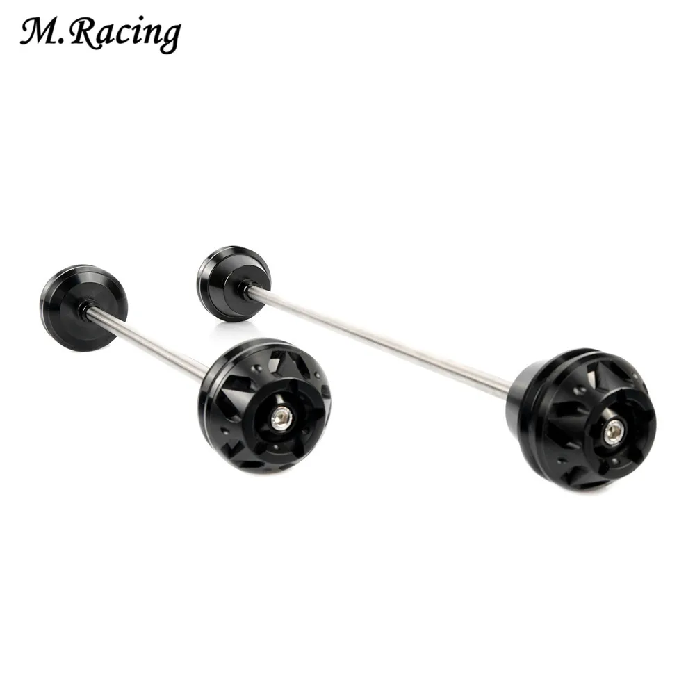 

For Kawasaki ZX-6R ZX6R 2009-2015 MotorcyclesFront & Rear CNC Wheel Axle Fork Crash Protector Sliders