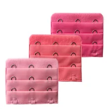 La MaxPa бюстгальтер ремень удлинение пряжки 3 шт./компл. 3 ряда 3 крючка застежка ремни удлинитель для бюстгальтера швейный инструмент нижнее белье аксессуары k243-3