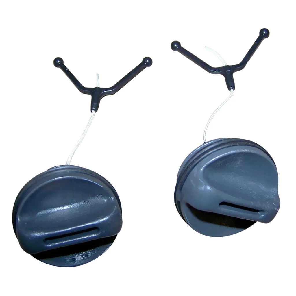 Gas Tank Fuel Cap + Oil Cap for HUSQVARNA Chainsaw 362 365 371 372 372XP Parts Replace OEM # 537 21 52-02