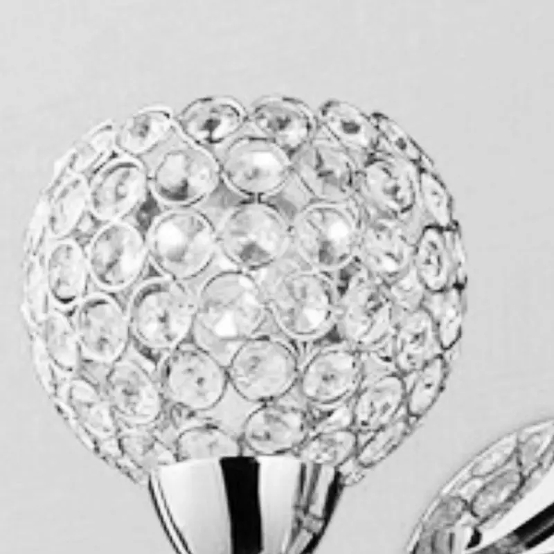 Conduziu a Luz da Parede E27 de Cristal Criativo Arandela Iluminação Decorativa Moderna Lâmpada Parede Ac85-285v 7 Cheap Luminárias de parede