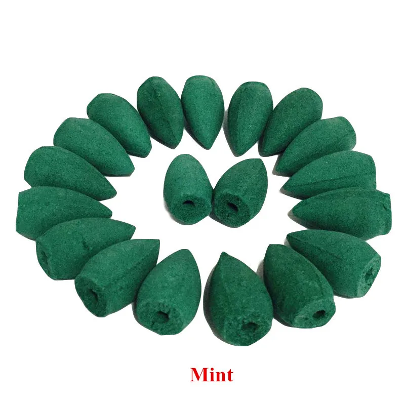 10Pcs20Pcs Colorful Natural Floral Fragrance Backflow Incense Cones for Home Office Aromatic Therapy Healthy Back Flow Incense (7)