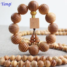 Pine Tibetan Buddhist Mala Buddha Charm 6MM 8MM 10MM 108 Bracelet Yoga Rosary Prayer Beads Bracelet Wooden For Men Jewelry Pine Tibetan Buddhist Mala Buddha Charm 6MM 8MM 10MM 108 Bracelet Yoga Rosary Prayer Beads Bracelet Wooden For Men Jewelry