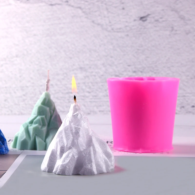 В форме айсберга форма для мыла или выпечки формы для украшения свечей DIY крафтовое производство свечей инструменты