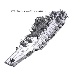 Модель комплект 3D головоломки план Ляонин самолета CV-16 несущей P056-S модель DIY 3D лазерная резка сборки металлические головоломки игрушки