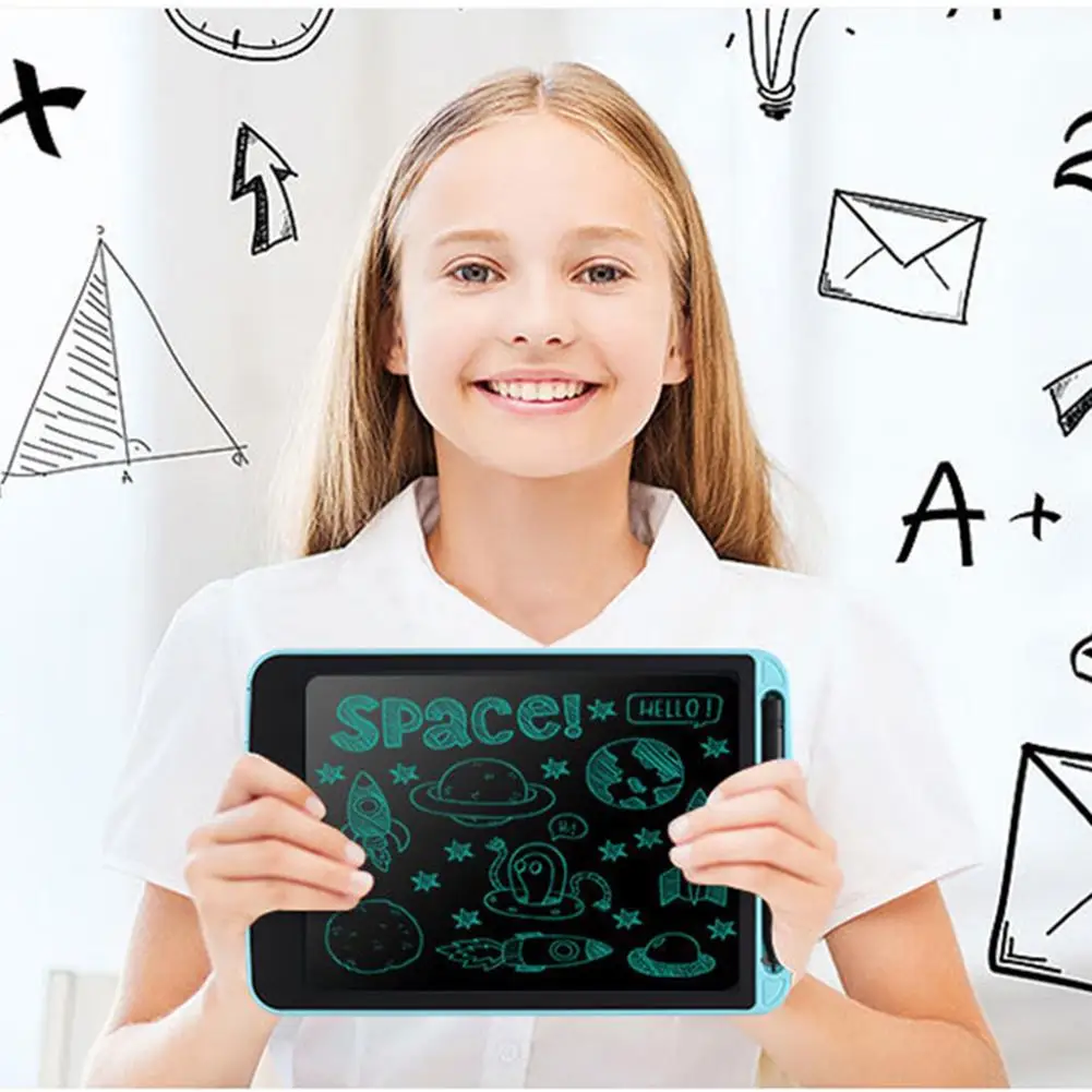 

Hot Sale 12 Inch LCD Environmentally Writing Board Kids Drawing Board Portable Reusable Electronic Drawing Boards