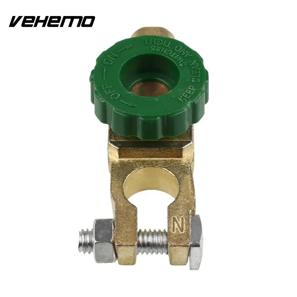 Автомобильный мотоциклетный аккумулятор Vehemo клемма для аккумулятора