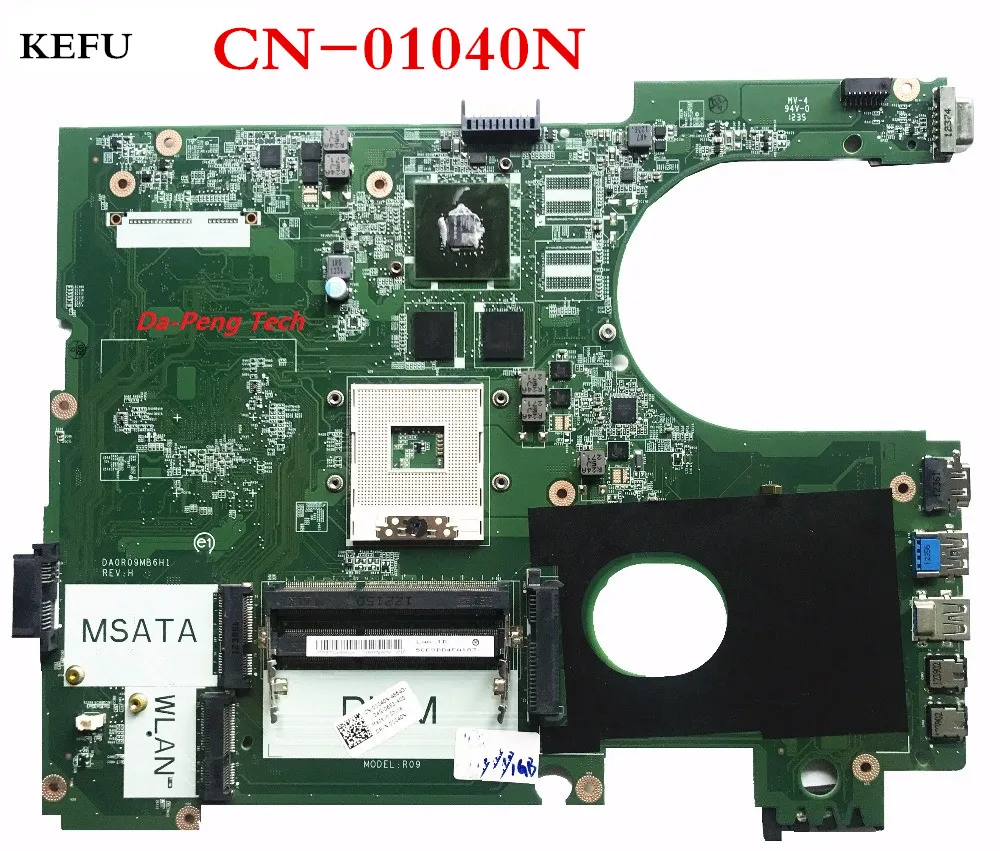 

KEFU DA0R09MB6H1 REV : H LAPTOP MOTHERBOARD CN-01040N FOR DELL for INSPIRON 5720 7720 (COMPATIBLE with cn-072P0M) NOTEBOOK