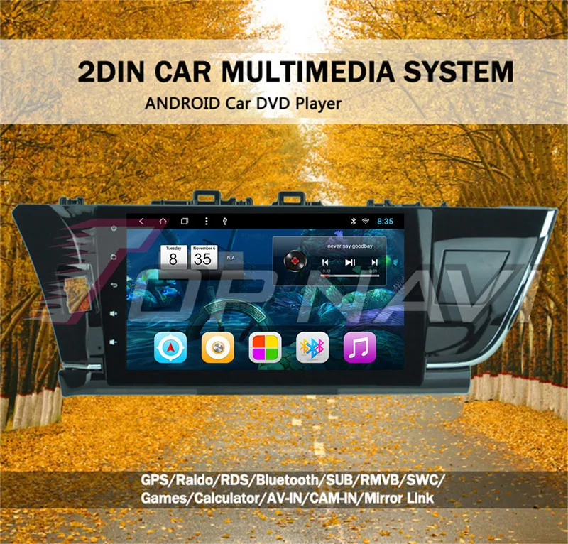 car accessory For Toyota Corolla 2014