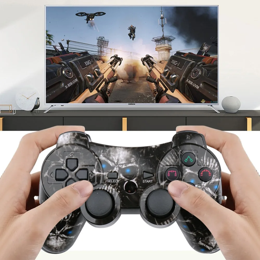 Беспроводной двойной джойстик K ISHAKO для PS3 геймпад Playstation 3 контроллер Sixaxis с