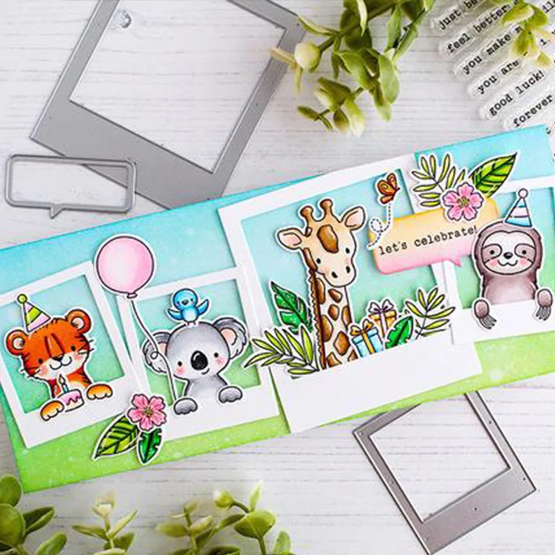 Celebration gift box Metal Cutting Dies for DIY Scrapbooking Album CardsDecor GS