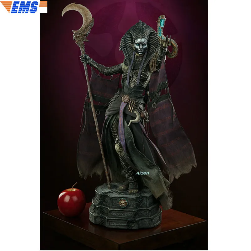 

24" SS 300411 Statue Death Court Bust Devourer Full-Length Portrait Decoration Resin Action Collectible Model Toy BOX 62CM Z2122