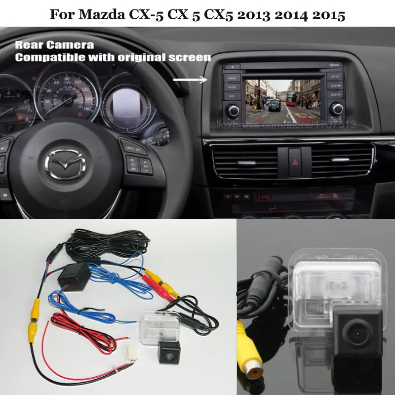YeshibationAchteruitrijcameraVoorMazdaCX5CX5CX520132014Back