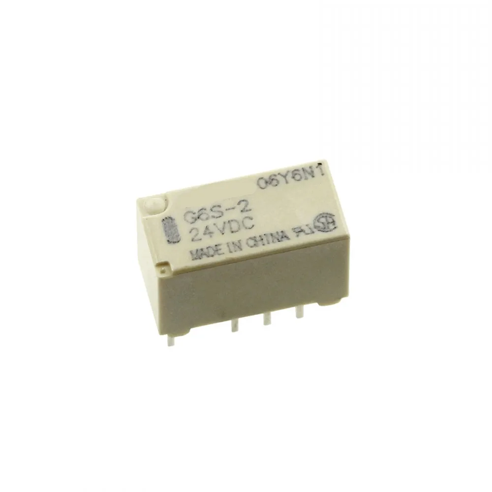 10 шт. OMRON G6S-2-DC5V G6S-2-12VDC G6S-2-24VDC DC5V/12 V/24 V печатного монтажа 2-полюсный 8Pin мини-реле