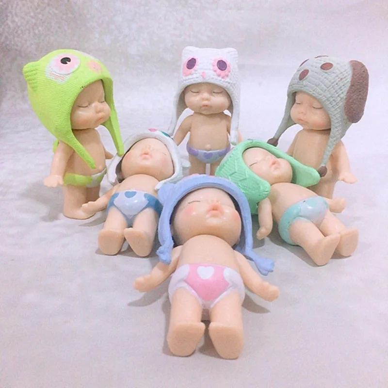 1 шт. Sonny Angel игрушка фигурка Спящая Милая Детская кукла Коллекционная модель для