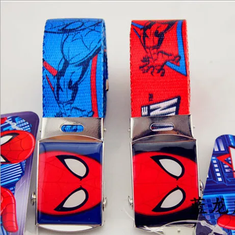 Kids Anime Spiderman Supermen Belts Cartoon Character Children Jeans Belt Fashion Boys Girls Belts Girls Belts Girls Fashion Beltsjeans Belt Aliexpress
