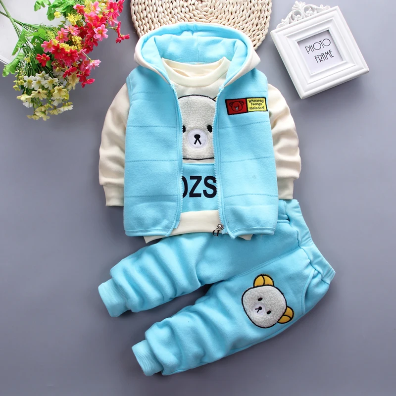 Одежда для новорожденных; футболка с круглым вырезом и мультипликационным принтом; штаны; комплект из двух предметов; Изысканная детская одежда