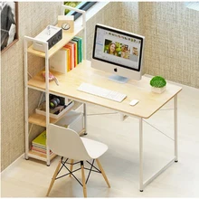250617/Computer desk and desk style simple modern laptop computer desk simple bookcase combination table