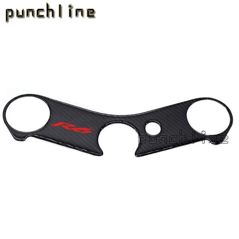 

For YAMAHA YZF R6 YZFR6 2006-2009 2007 2008 Motorcycle carbon fiber fuel gas pad sticker tank pad emblem fork decal protector