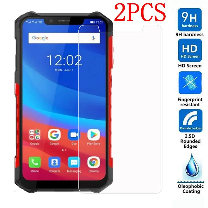 

2PCS Tempered Glass For Ulefone Armor 6 Screen Protector protective film For Ulefone Armor 6E glass