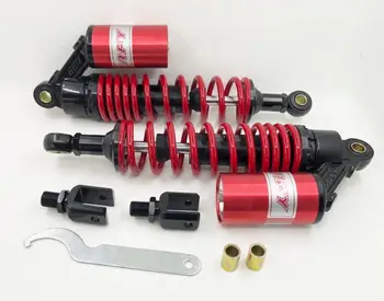 

Universal 12.5 "320mm Motorcycle Air Shock Absorber Rear Suspension For Yamaha Motor Scooter ATV Exchangeable U-shaped 335MM