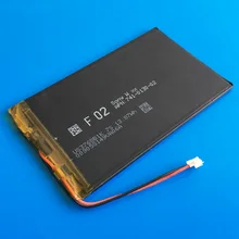 3.7V 3500mAh lithium polymer rechargeable li ion battery for GPS DVD PDA PAD power bank e-book camera tablet PC laptop 3768112