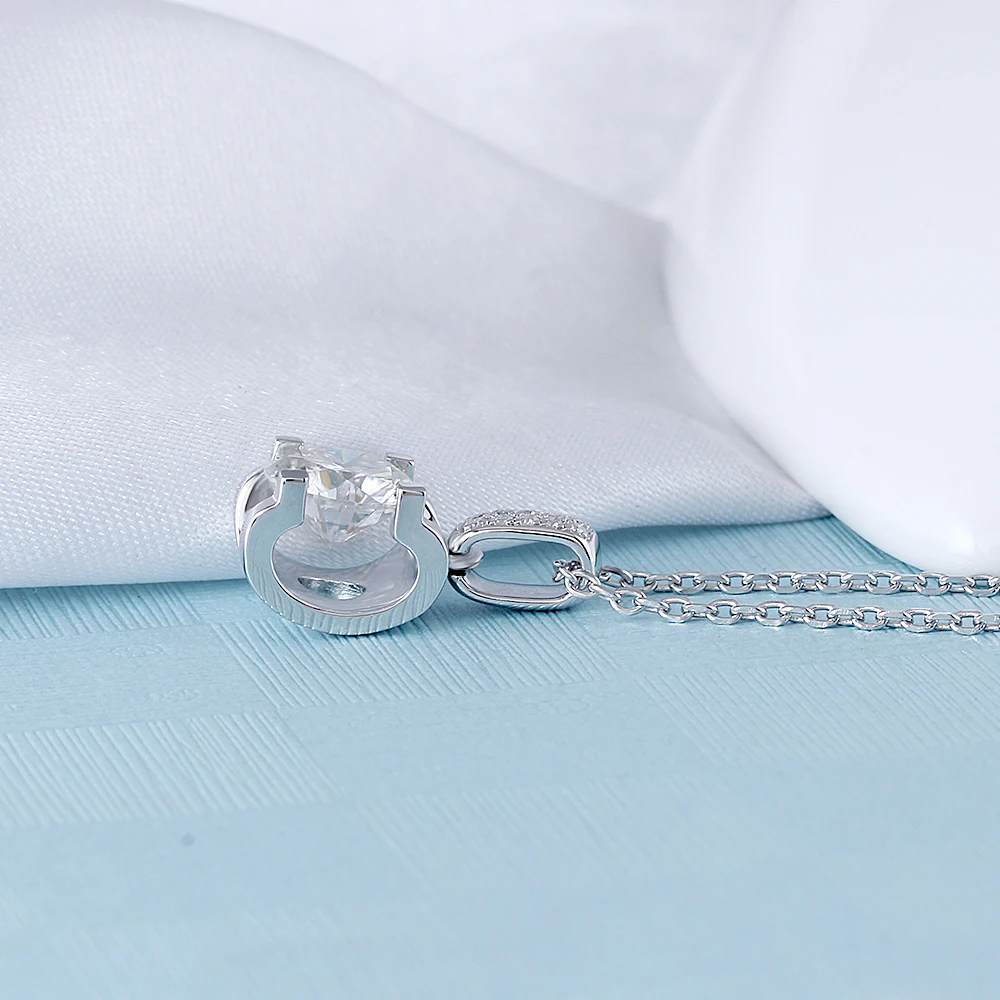 moissanite pendant necklace silver (4)