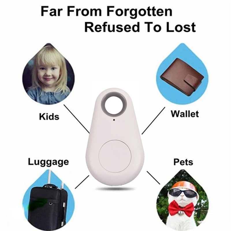 

Anti Lost Smart Bluetooth 4.0 Tracer GPS Locator Tag Pet Tracker Children Keys Wallet Cars Finder Locating with Battery