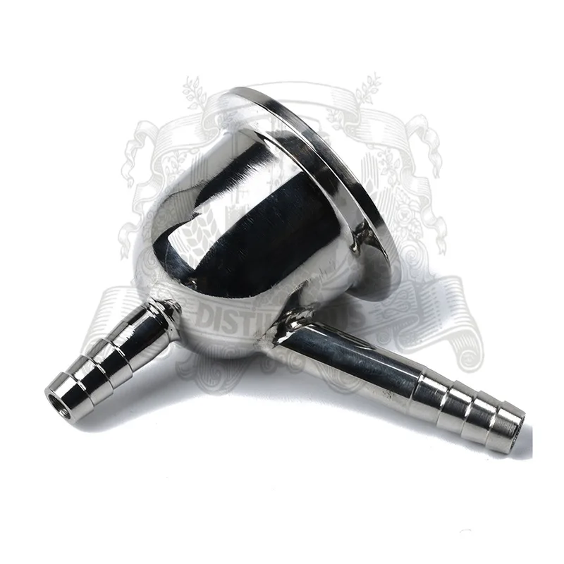 

Tri-clamp reducer 1.5''(38mm) OD50.5 x 3/8"herringbone" with air connector