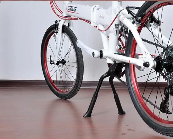 litepro folding bike double stand MTB road Bicycle Racks Mount Kickstand adjustment foot stays