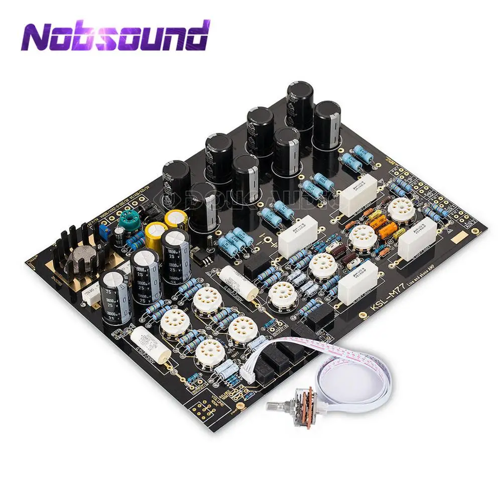 Nobsound High end Hi Fi трубчатый предусилитель для фонографа стереопредусилитель