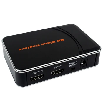 

HD Game Video Capture 1080P HDMI YPBPR Recorder For XBOX One/360 PS3 /PS4 with One Click No PC Enquired No Any Set-up