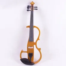 4/4 5 струн золотой цвет электрическая скрипка высокого качества