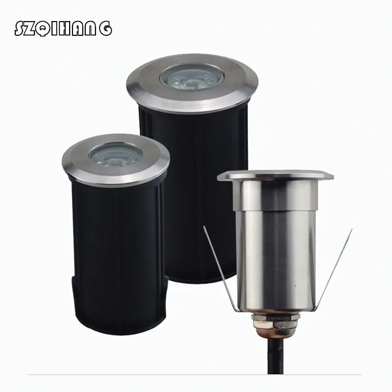 

3W LED underground light 304 steel input IP68 led embedded lamp ,outdoor side outlet inground spot light,stair corner lamp