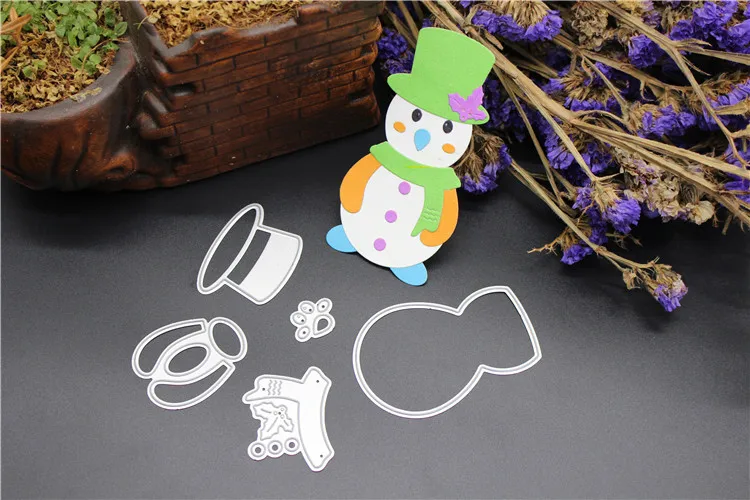 

AZSG Snowman baby Cutting dies/scrapbooking dies metal Dies scrapbooking Dies