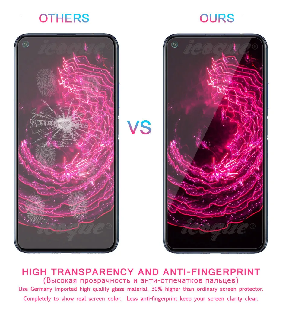 3pcs Glass for Huawei Honor 20 Pro 8X 9 10 Lite 10i 20i 8C Screen Protector Tempered Glass for Huawei P30 Lite P20 Lite 2019 Pro (4)