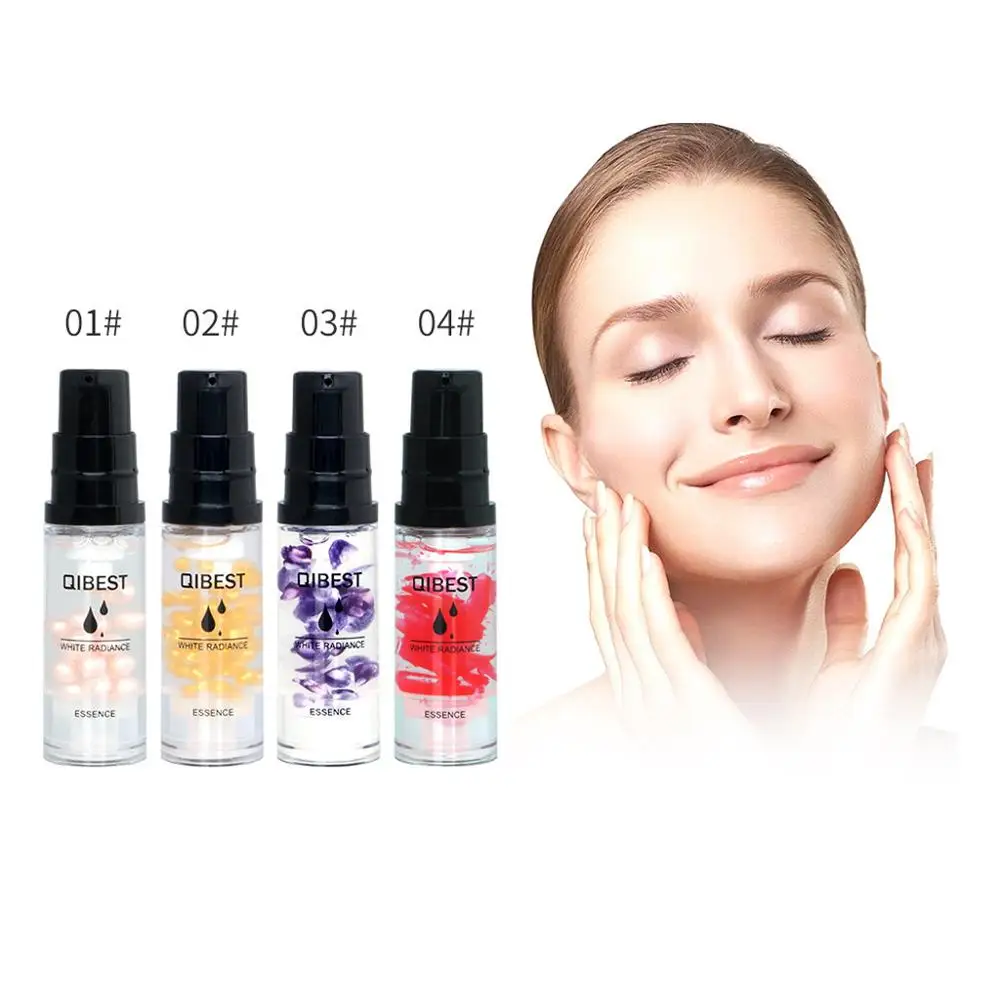 

Pearl Essence Skin Make Up Essential Oil Moisturizing Face Oil For All Skin 6ml White Bottle Rose Gold Radiating Moisturizer