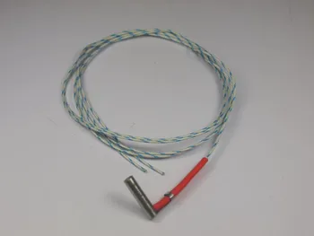 

fussor Ultimaker+Plus Cartridge Heater 24V 25W 6*25mm for DIY RepRap Makerbot Replicator for Extruder Hot End right_angle_exit