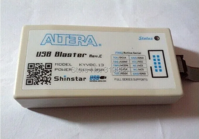 

Free shipping USB Blaster REV.C programmer FPGA CPLD +cable