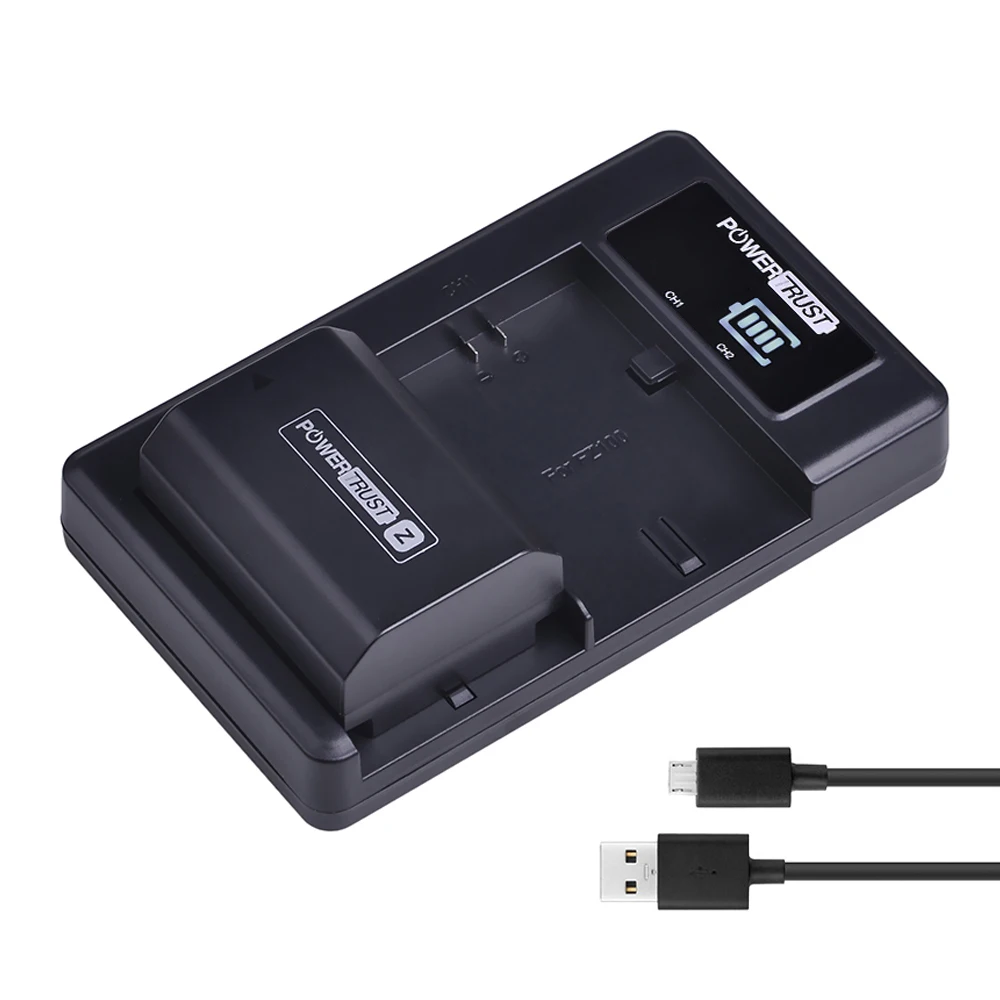 

1Pc 2280mAh NP-FZ100 FZ100 NPFZ100 Batteries+ LED Fast Dual Charger for Sony BC-QZ1 Alpha 9 9R A9R 9S ILCE-9 A7R A7 III ILCE-7M3
